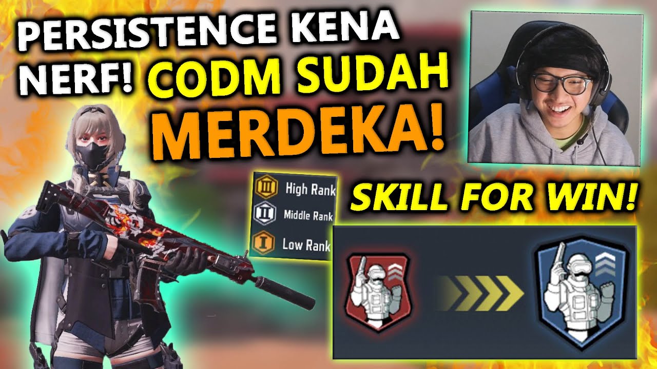 AKHIRNYA YANG KITA TUNGGU! PERSISTENCE DINERF DAN CODM SUDAH TIDAK ...