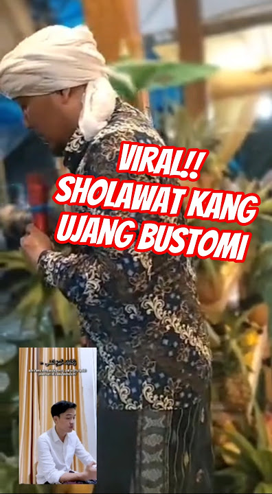 Sholawat Nabi Kang Ujang Bustomi Cirebon. #Short