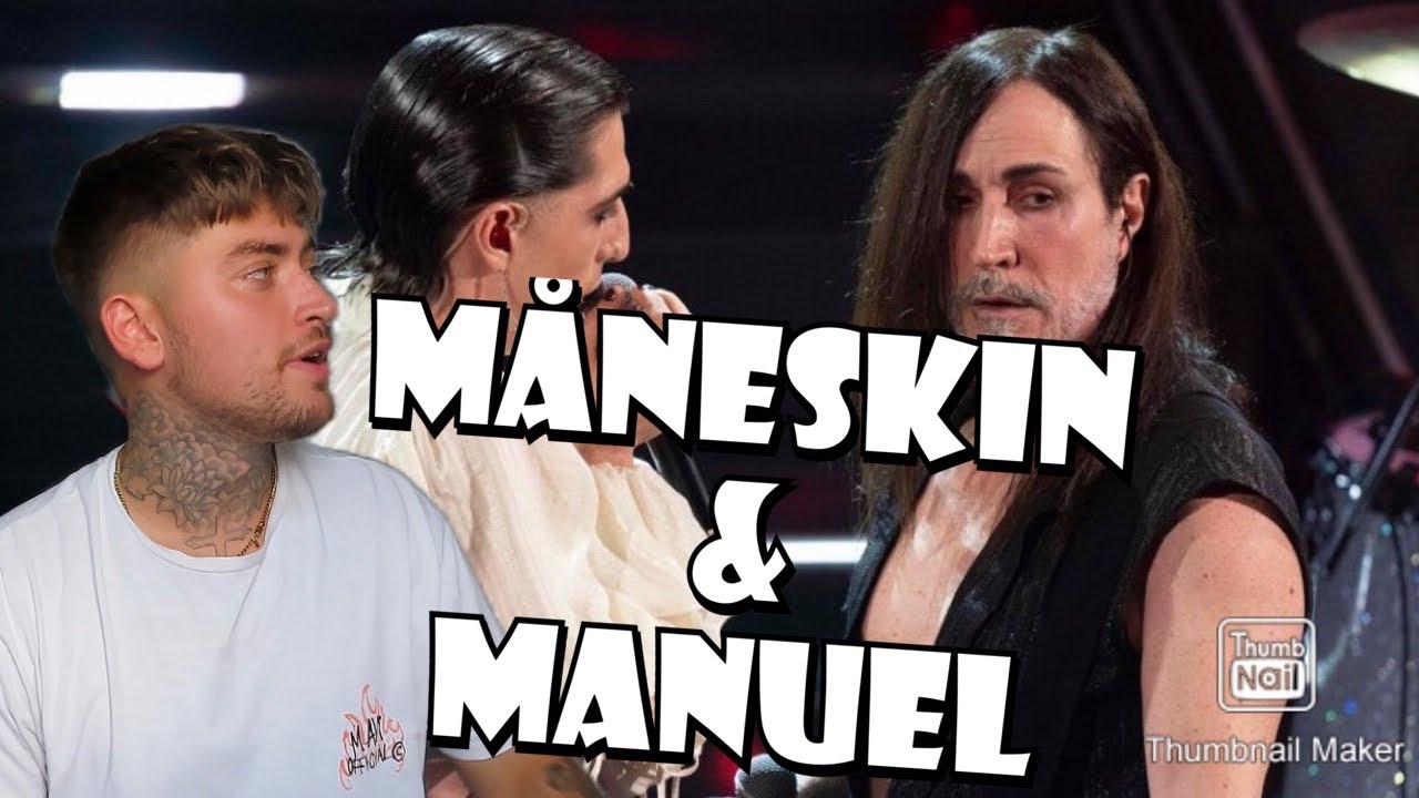 Måneskin ft. Manuel Agnelli - ‘Amandoti’ Sanremo 2021 (Eurovision 2021) [REACTION]