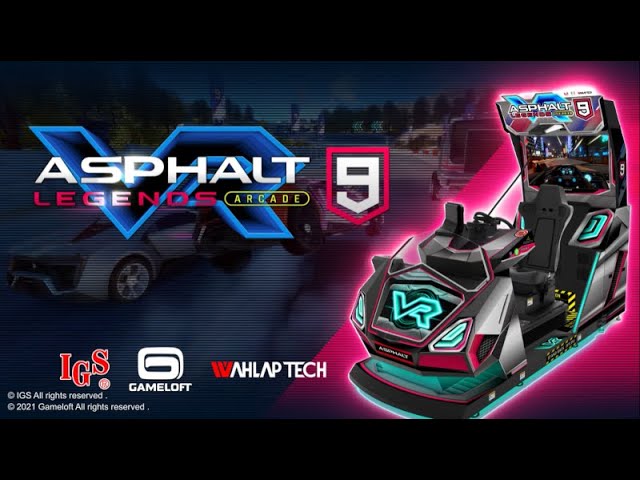 The Asphalt 9 Legends Arcade DX 5D Simulator Racing Game