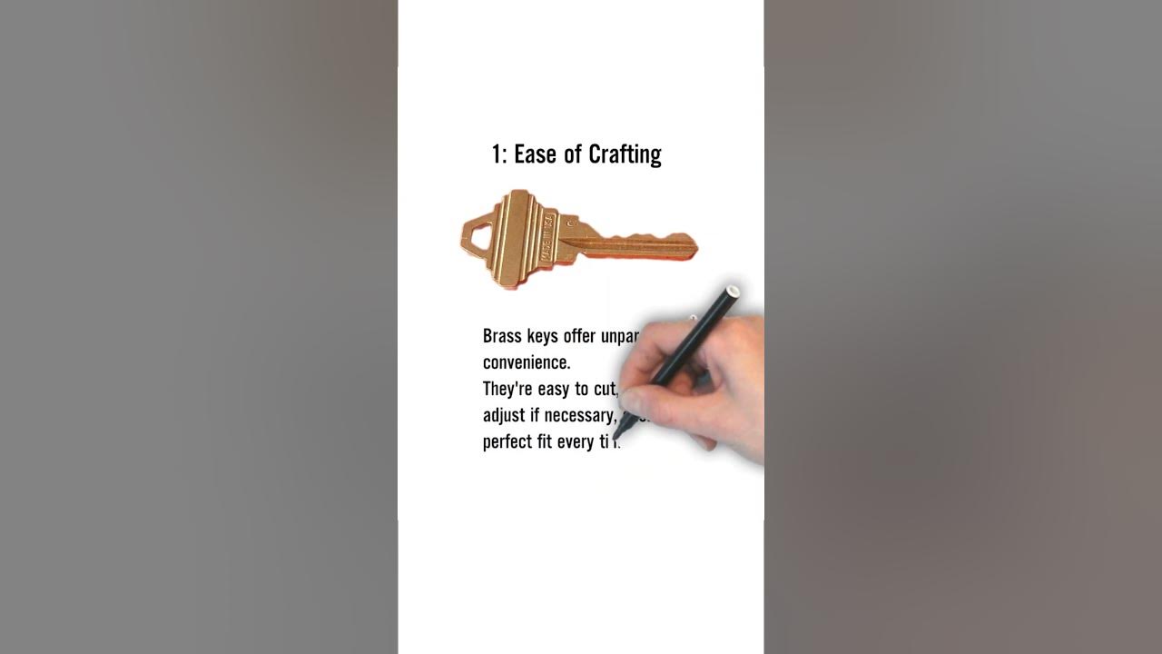 What metal are keys usually made of? YouTube