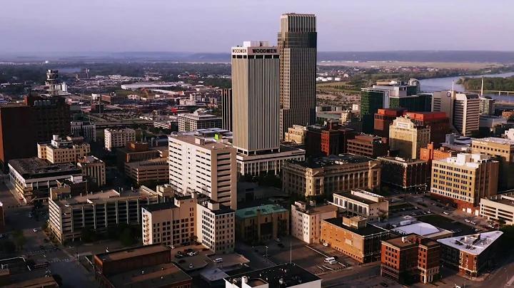 Omaha Nebraska in 4K by Drone // September 2019