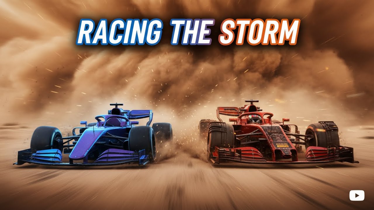 Skinny vs Titan | Full-Speed Race Through a Massive Desert Sandstorm