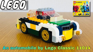Lego Classic 11014 assembling to an automobile #162