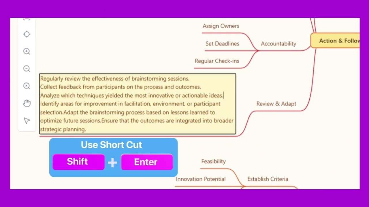 How Text Formatting Works Inside Mind Map Nodes | MindMap AI