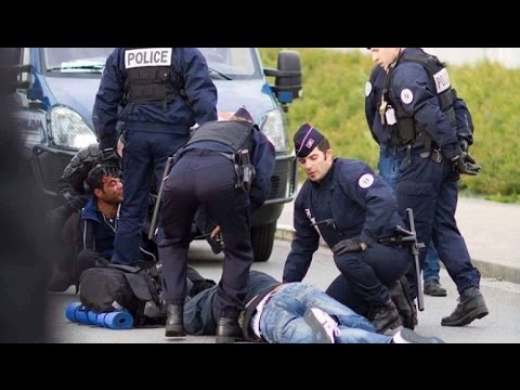 واش يصرا للحراق كي يحكموه الشرطة الفرنسية