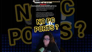 PLAYSTATION NO LONGER DOING PC PORTS?
#playstation #playstation5 #sony #marathonthegame #ps5 PLAYSTATION NO LONGER DOING PC PORTS?