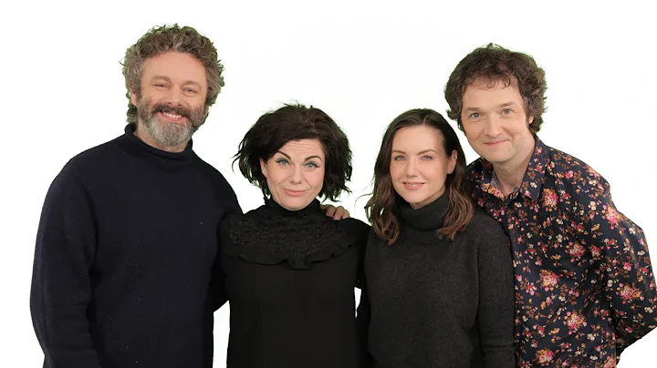 Michael Sheen, Chris Addison, Caitlin Moran and Sa...