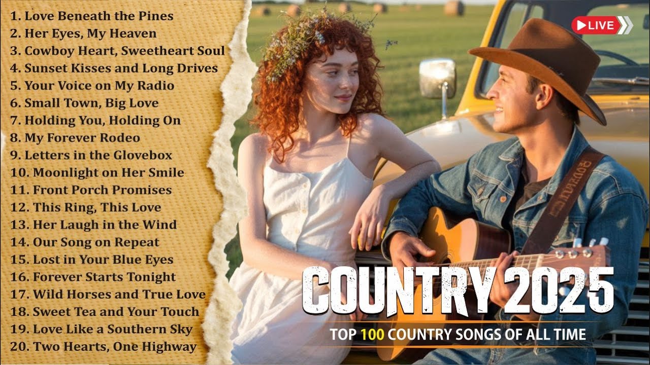 Best Country Music – Golden Country Classic Love Songs | Timeless Country Melodies