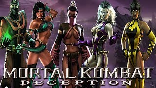 Mortal Kombat Deception - Chess Kombat - Max Difficulty - Courtyard Showdown  (Commentary)