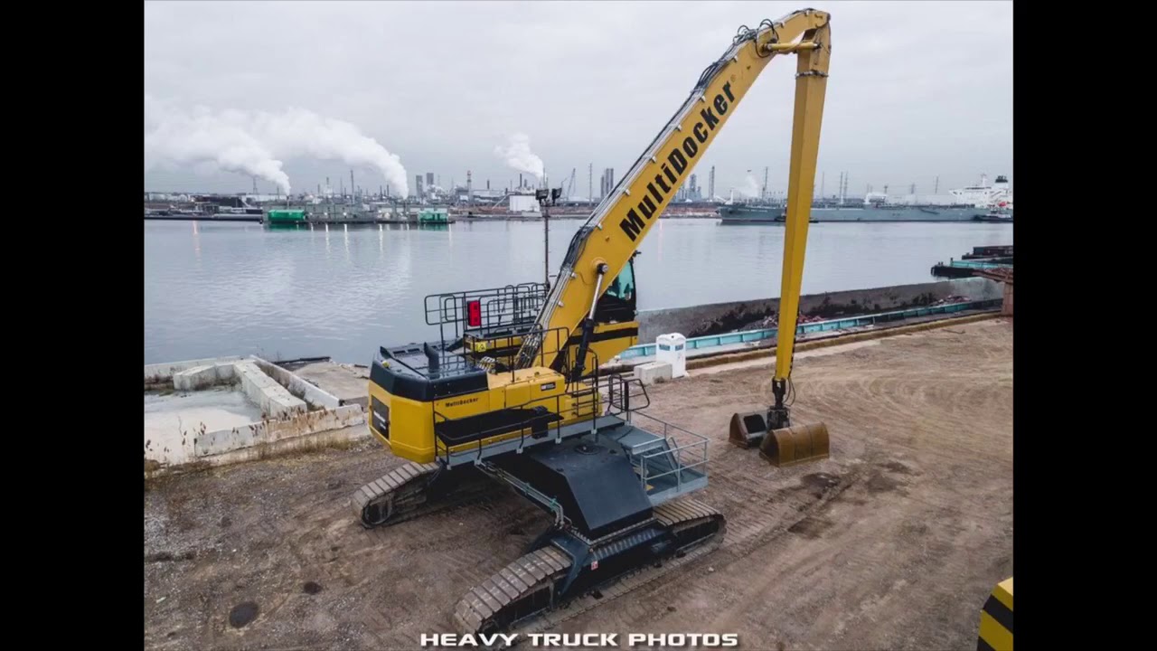 Custom Cat 374 MultiDocker CH74 Material Handler YouTube