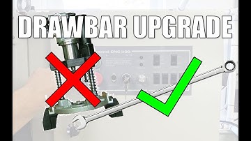 Tormach PCNC 1100 - Manual Draw Bar Upgrade