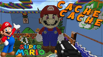 CACHE CACHE SUR MINECRAFT A 10  ! | MAP MARIO ! (ft.AsFyGam)