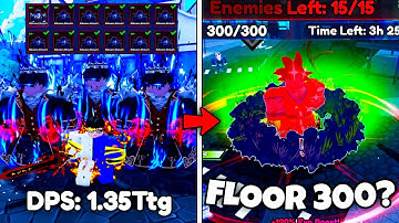 I Maxed Everything and Reached Floor 300 in Arise Crossover...