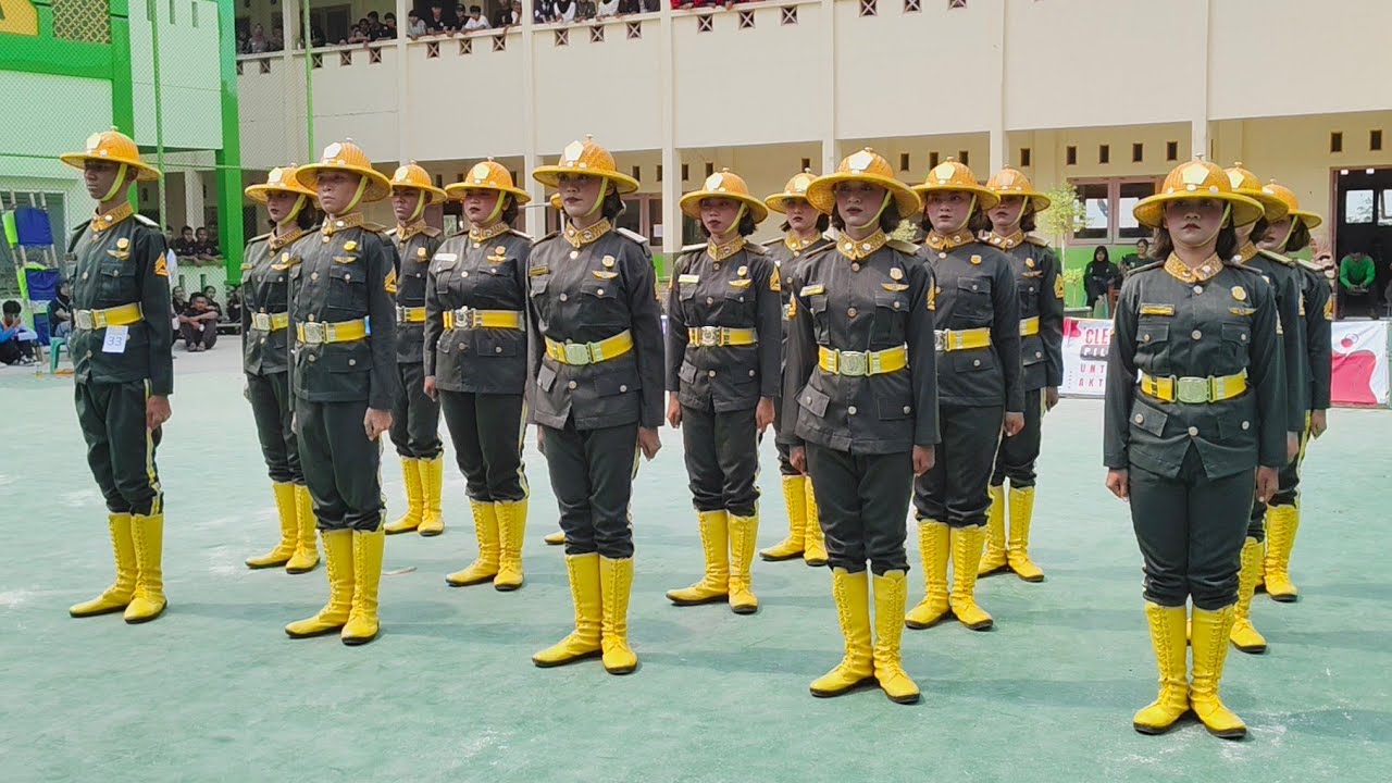 JUARA HARAPAN UTAMA 2  PASKIBRA SMAN 1 HAURGEULIS LKBB DARUL FALAH COMPETITION 2