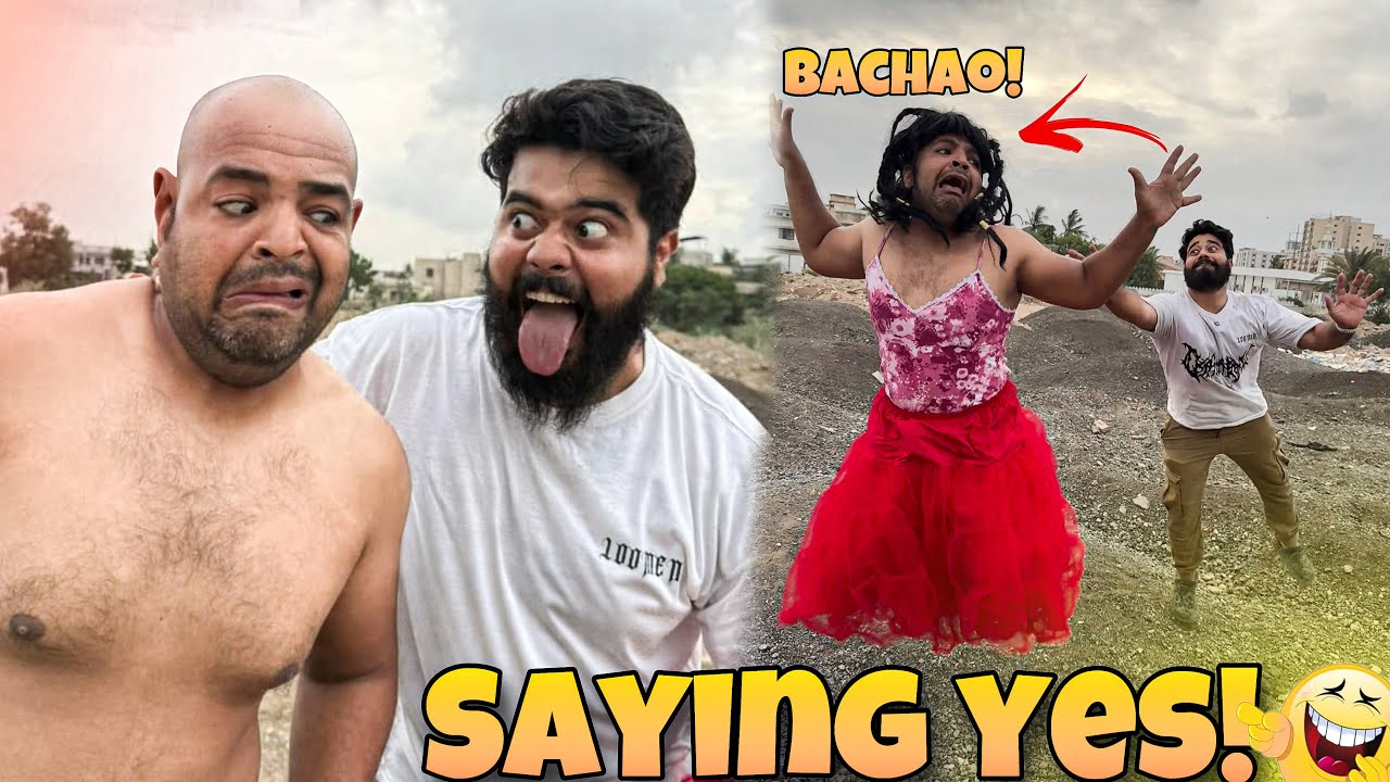 Saying yes to my friend for 24 hours! Gone wrong 😂