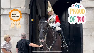 King’s Guard Visited By Proud Parents