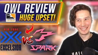 HUGE NYXL UPSET | NEW YORK EXCELSIOR vs HANGZHOU SPARK | Overwatch League Review | ft. Tikatee