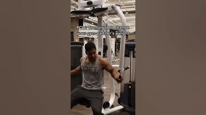 POV: You Forger to Change Your Gym Partner’s Weight #shorts