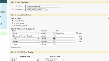 Opportunity New user   Closed Won