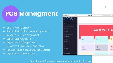 POS Management System, Inventory Management System, Retail POS Software Demo | Azam Solutions