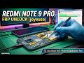 Redmi note 9 Pro (joyeuse) Frp Unlock by Hua Xiami Tool+Generic Qualcomm Tool with Testpoint