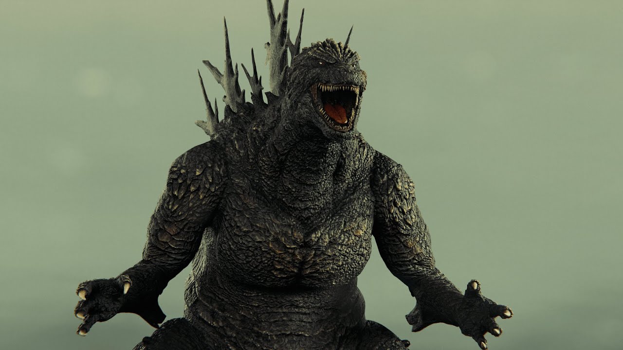 Godzilla Minus One Roar Animation (Blender)