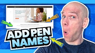 Amazon Author Central: Create Multiple Pen Names | #shorts