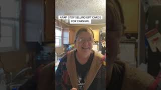 AARP stop selling carnival gift cards for discount must pay full price