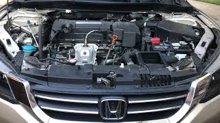 Check CVT Transmission Fluid Level of Accord 2013 - 2017