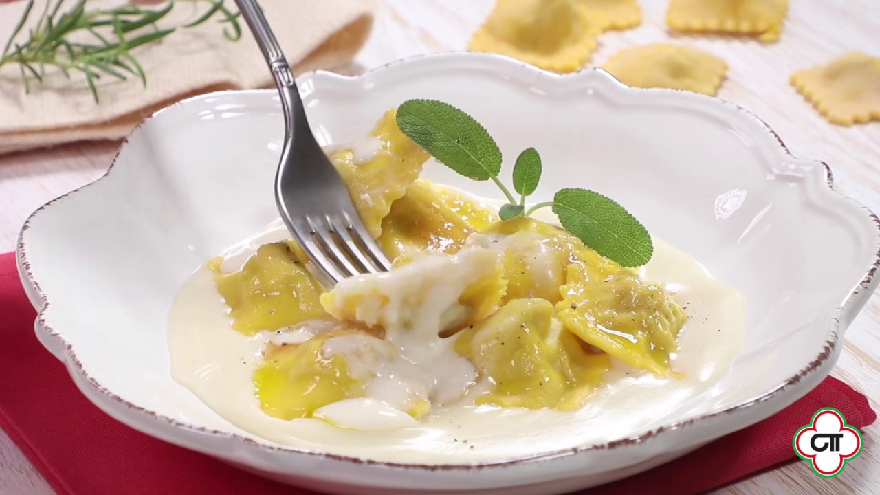 Agnolotti de viande avec fondue de Taleggio AOP YouTube