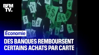 Plusieurs banques françaises reversent désormais de l'argent à leurs clients qui paient par carte