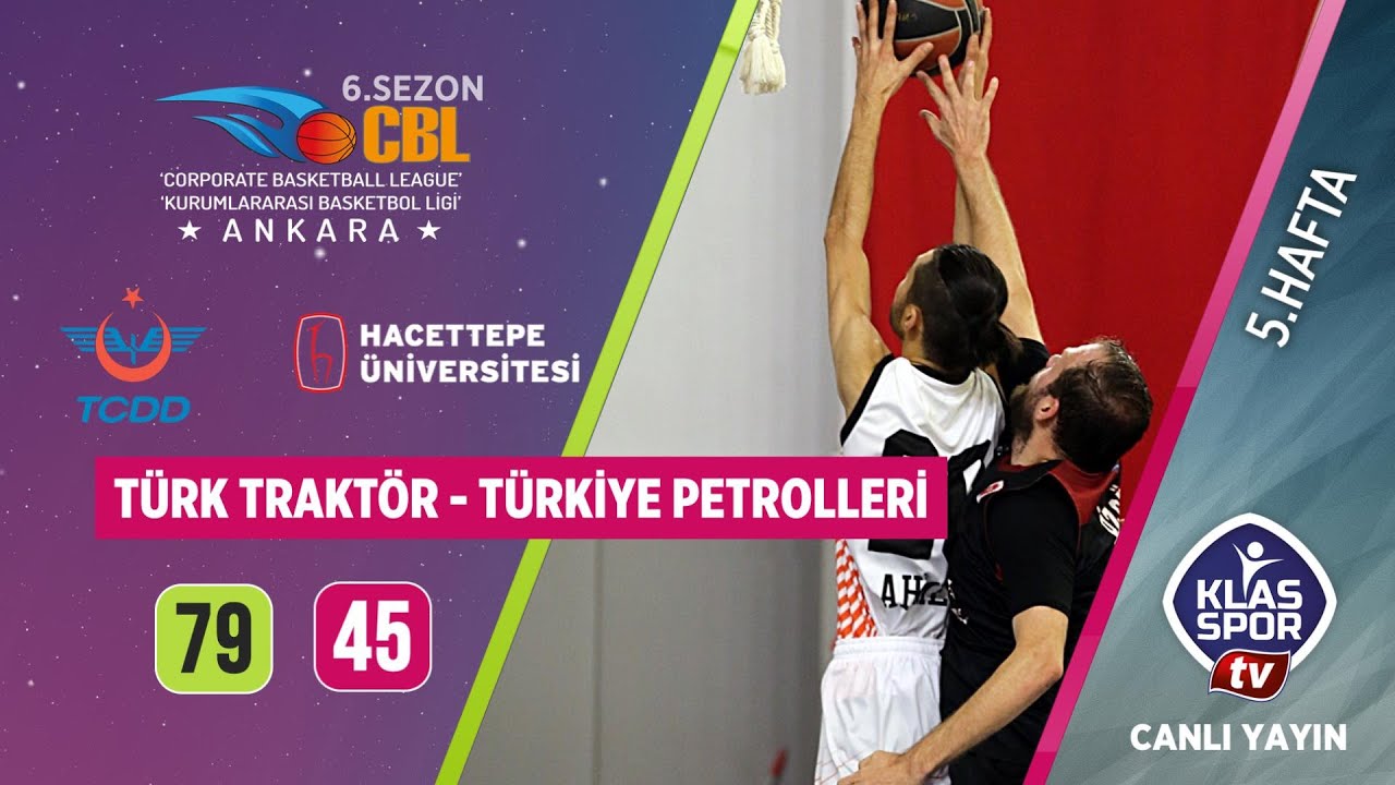 Türk Traktör - Türkiye Petrolleri (CBL Ankara 6. Sezon 8. Hafta Maçı) ᴴᴰ