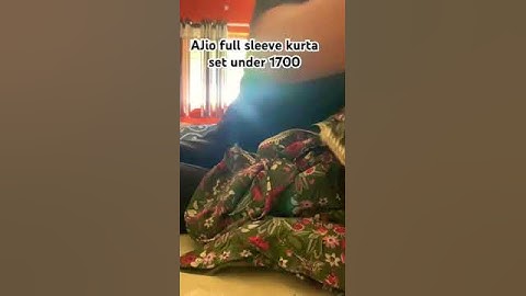 #ajio #kurta set #full sleeve # under 1700 # good deal #viral #shorts