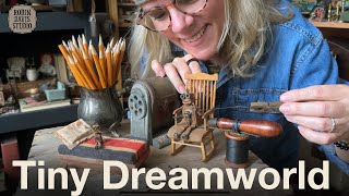 Tiny Robot Bedtime... Miniature Puppetry in a Tiny Dreamworld Lullaby.