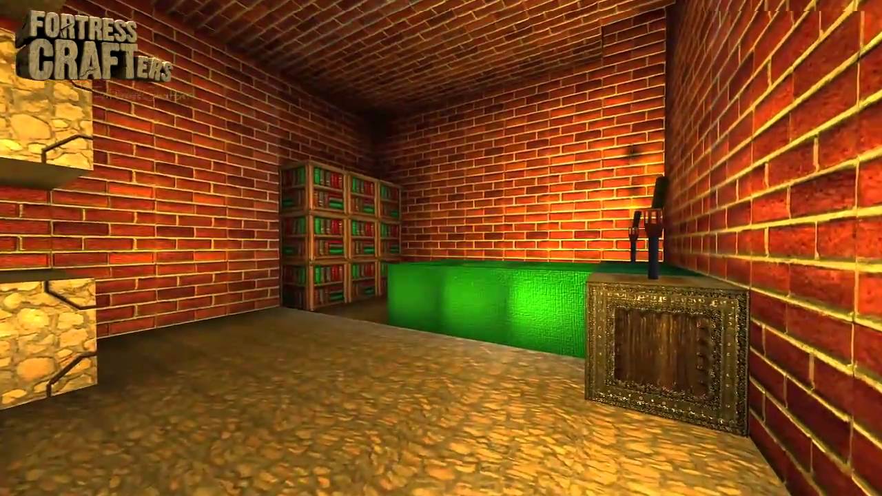 I made a Fortress in Fortress Craft. - YouTube