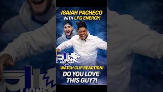 ISAIAH PACHECO Has LFG Energy And Lions Fans Need To See This Clip