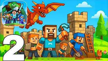 Mob Battle: Craft Army - Gameplay Walkthrough Part#2 - Giant Clash Battle