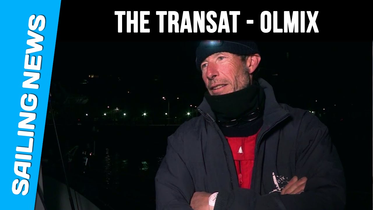 Multi 50 - The Transat Bakerly - Arrivée de OLMIX , Pierre ANTOINE