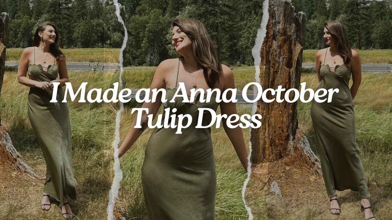 anna october dress Tulip dress L / Silver main image 0