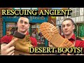 Restoring 20 Year Old Desert Boots! | New Padded Collar | Vibram Soles