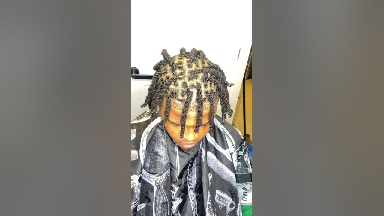 Loc transformation! Female Barber! #locs #atl - YouTube