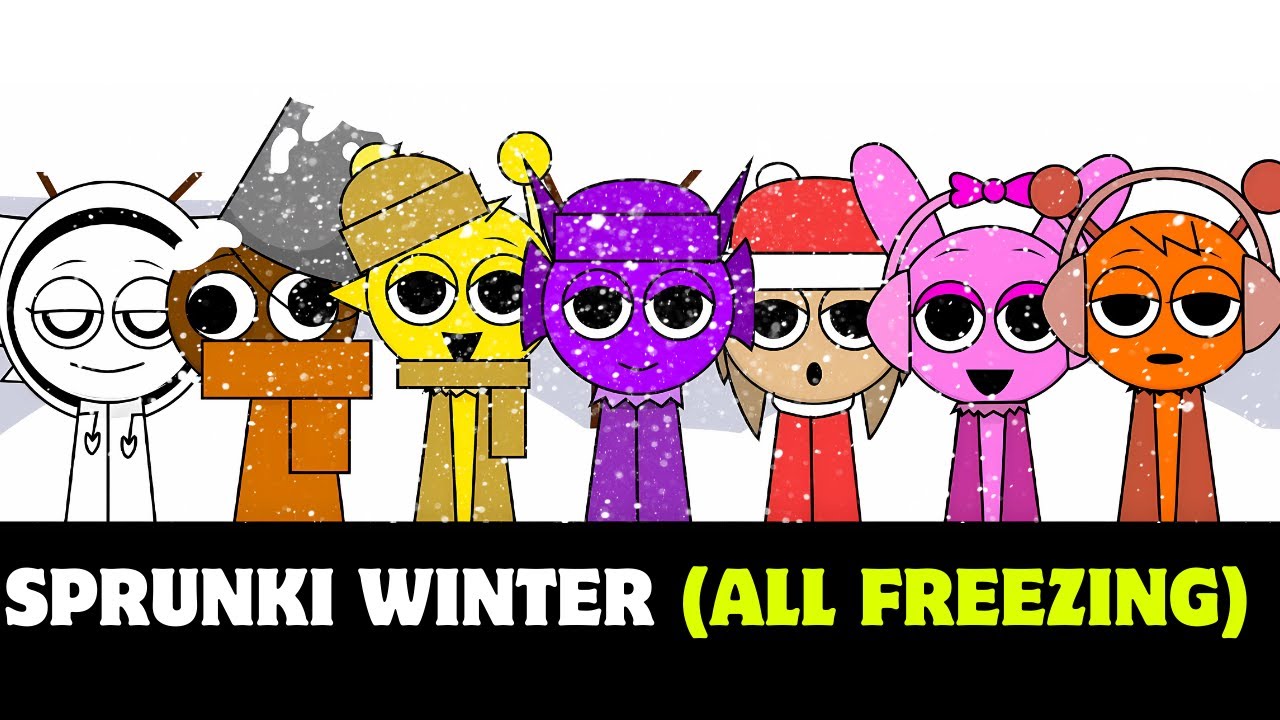 Sprunki Snow Mod Sprunki WINTER (New Mod) -Sprunki Incredibox Animation - YouTube