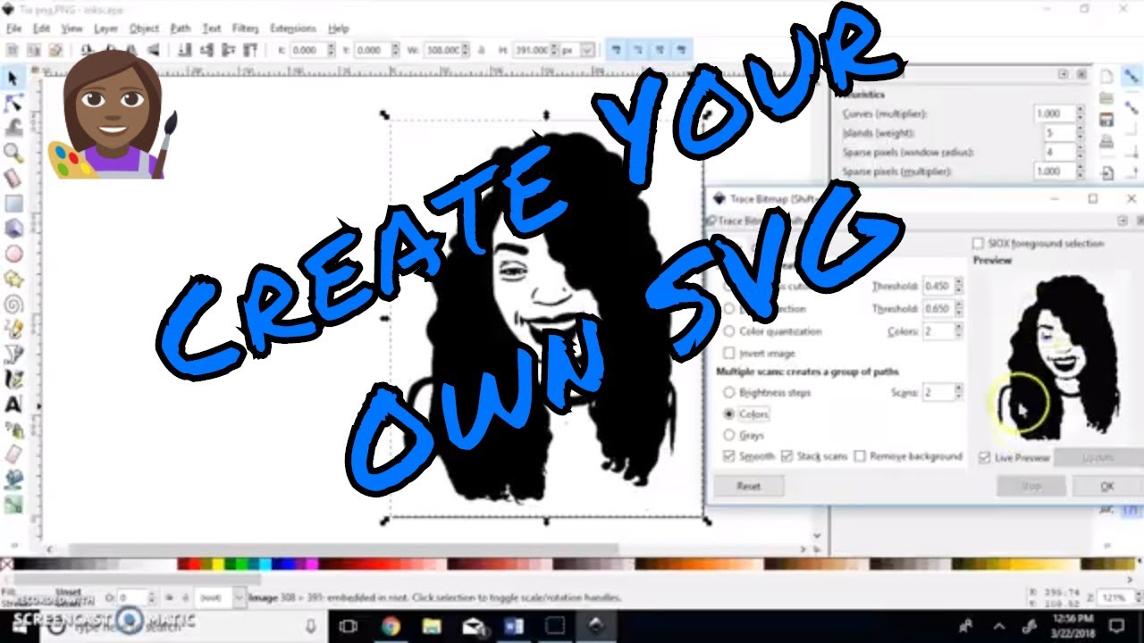 Download How to make a SVG File Using inkscape - YouTube