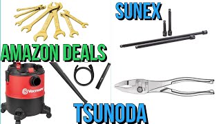 Great Amazon Tool Deals Sunex Tsunoda Vacmaster Duratech