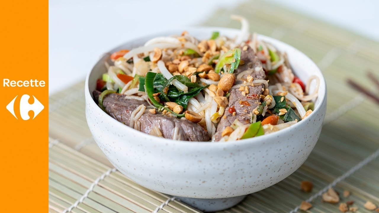 Wok au bœuf thaï YouTube Wok au bœuf thaï YouTube