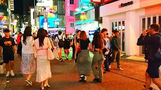 Shibuya City Night Sightseeing. Tokyo, Japan. May 2024