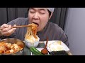 당면김치찌개 먹방입니다!!