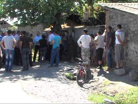 კახეთის გუბერნატორი სოფელ კაბალში