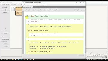 02-Primer programa en JAVA usando Bluej - NumeroClave